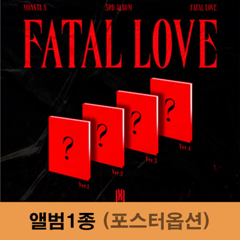 몬스타엑스 앨범 FATAL LOVE 정규3집 페이탈러브 MONSTA X 앨범 1종