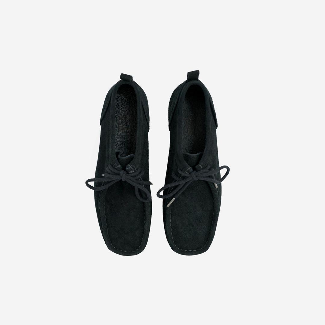 (06.02 AM11:00) wallabee shoes - plain black