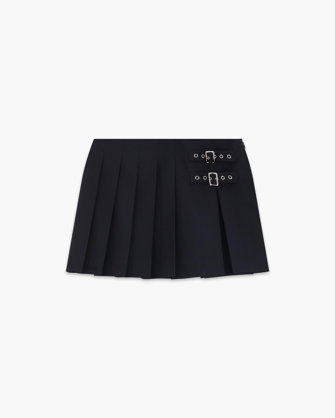 Pleated Mini Skirt