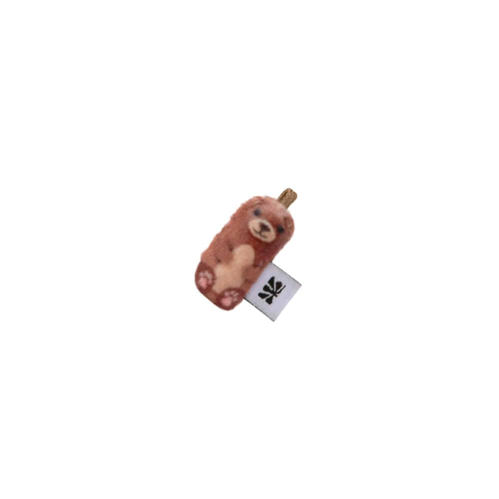 Bag Charm, Brown Bear