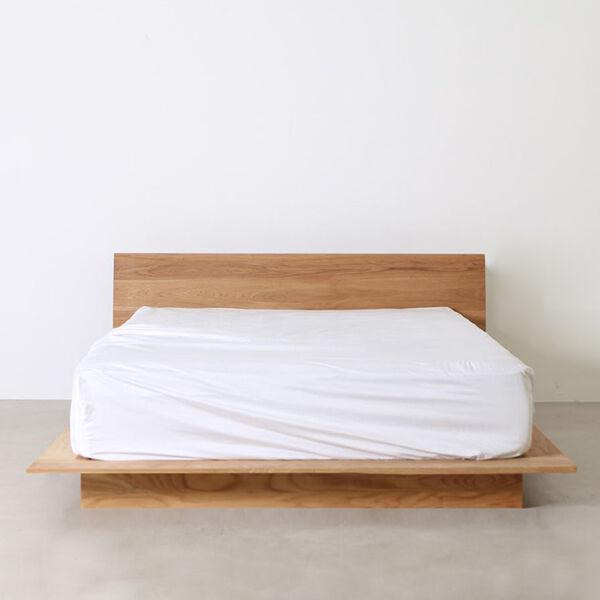 AKI 오크 원목 침대 2size