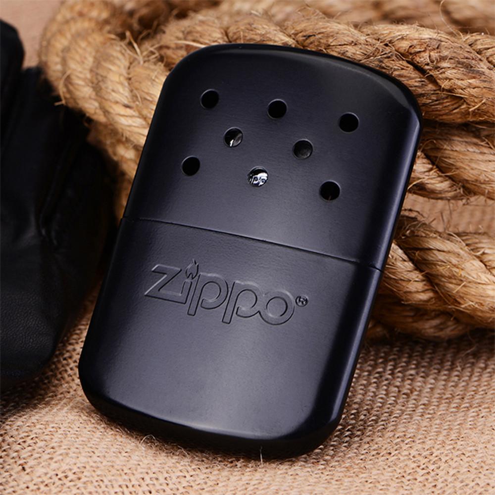 ZIPPO 핸드워머 포켓 손난로 블랙 12시간 지속