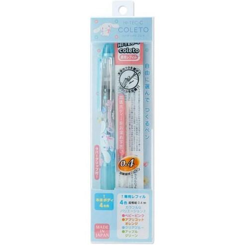 산리오 헬로키티 파일럿 하이테크 c 콜레토 4색 볼펜