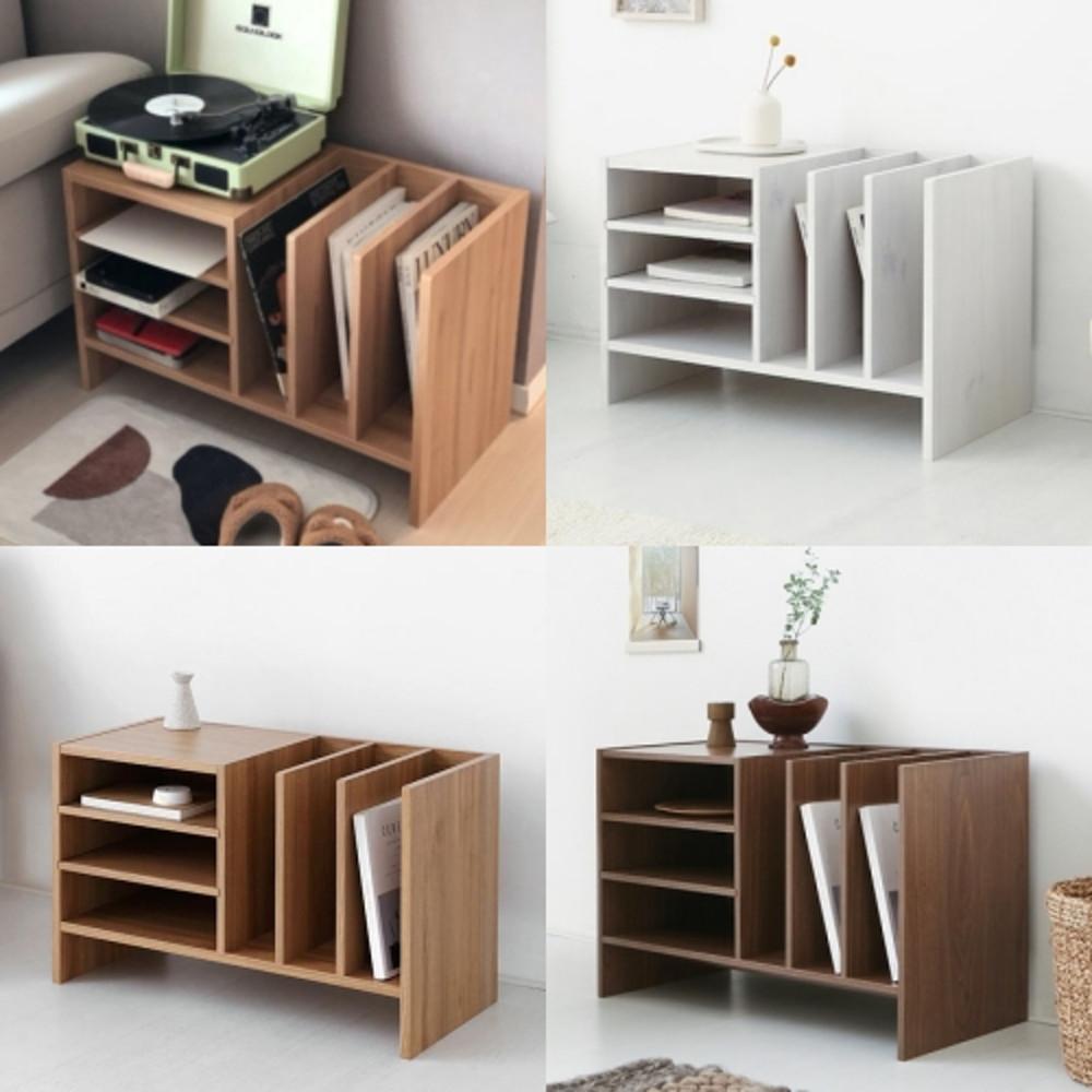 턴테이블 LP 레코드판 테이블 협탁 수납장 가구 엘피 보관 정리