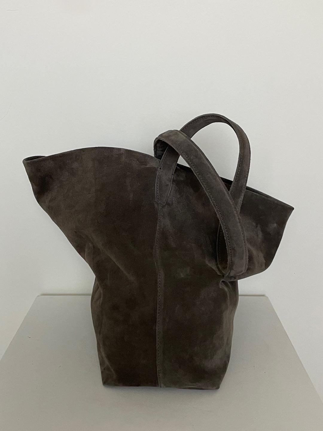 Léo N/S tote bag_velvet taupe
