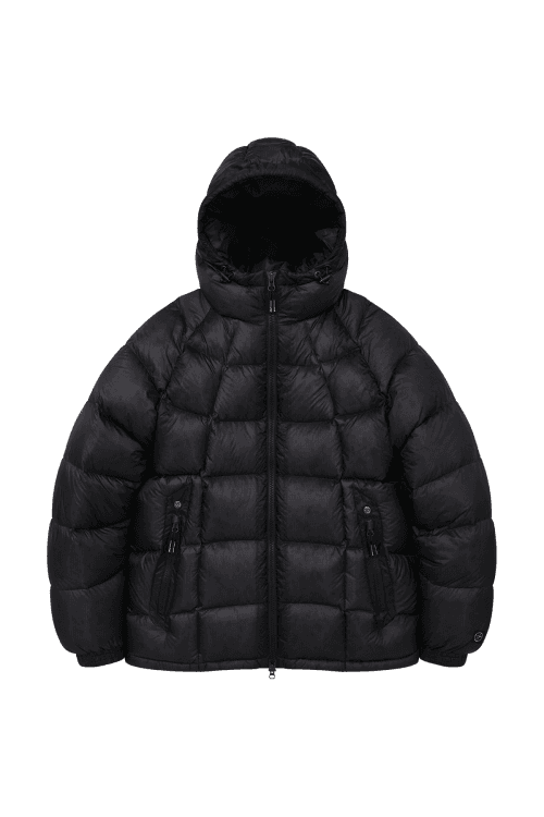 LM CLOUD COLOR LINE POINT RAGLAN DOWN JP (CHARCOAL)