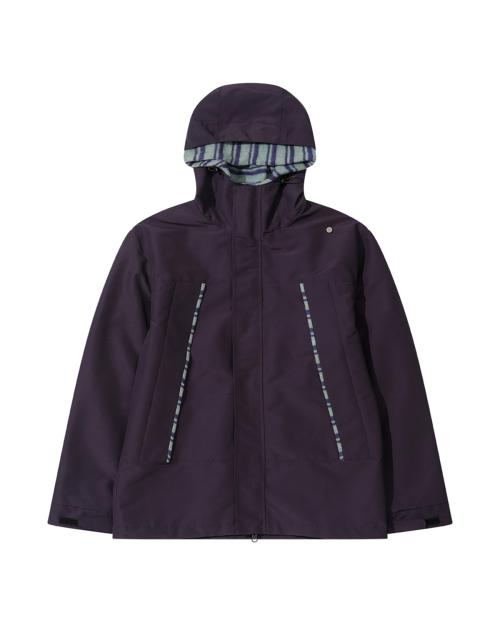 KNIT POINT WIND BREAKER JACKET (PURPLE)