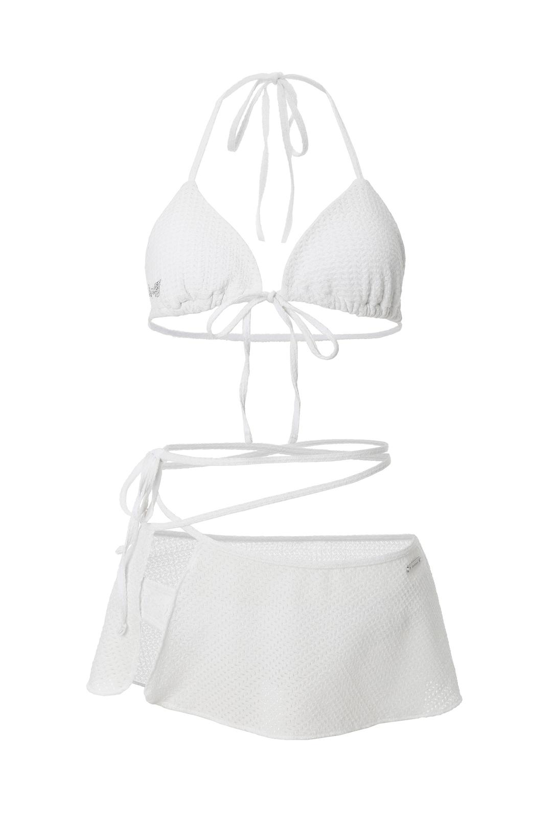 Angel tattoo strap bikini