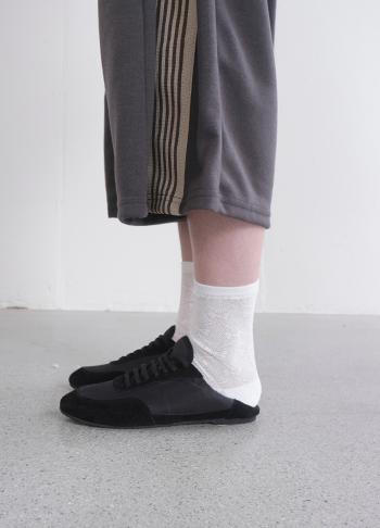 ribbon mesh socks (2c)