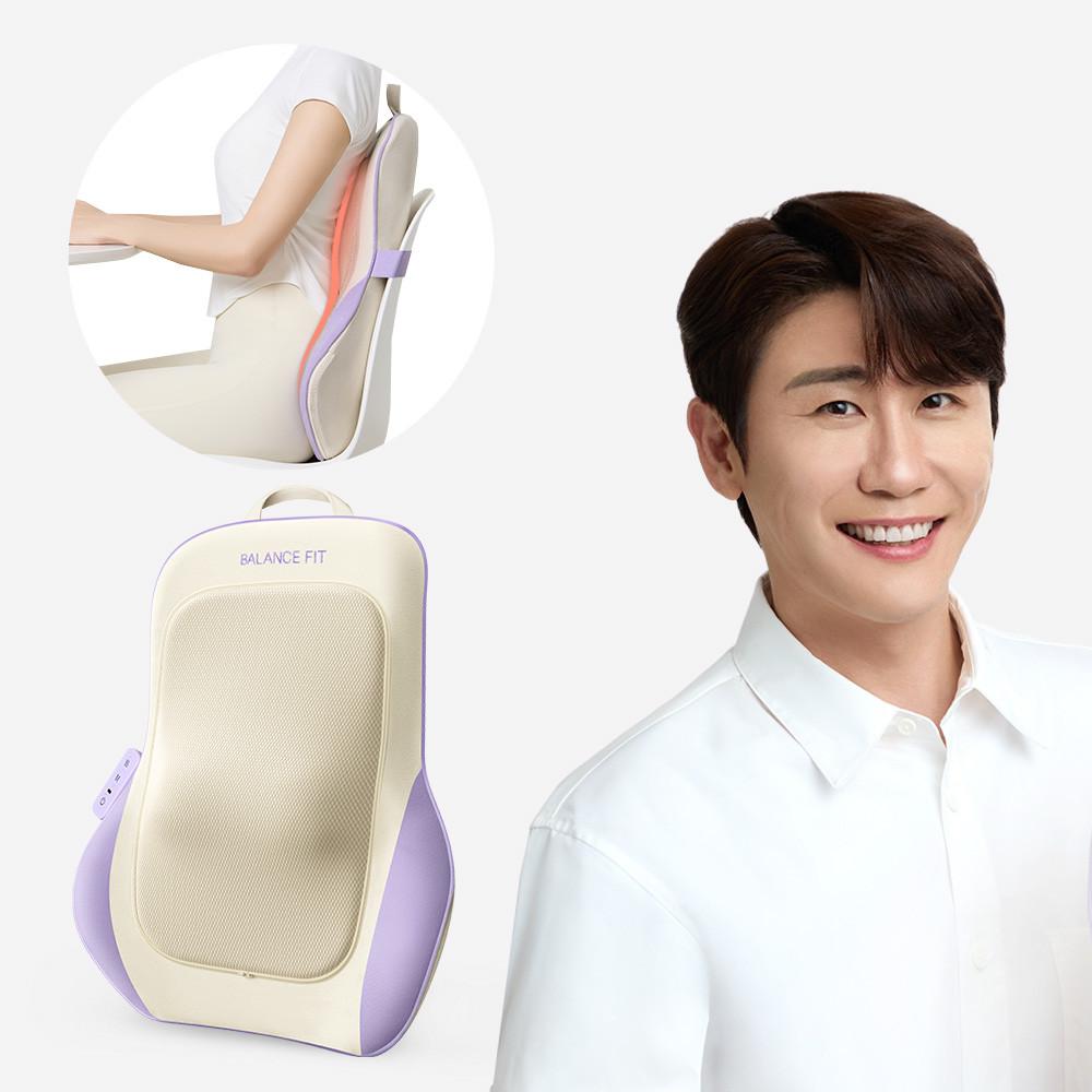 발란스핏 체어 마사지기 영탁 PICK 무선 온열 등허리 안마기 충전식 안마시트