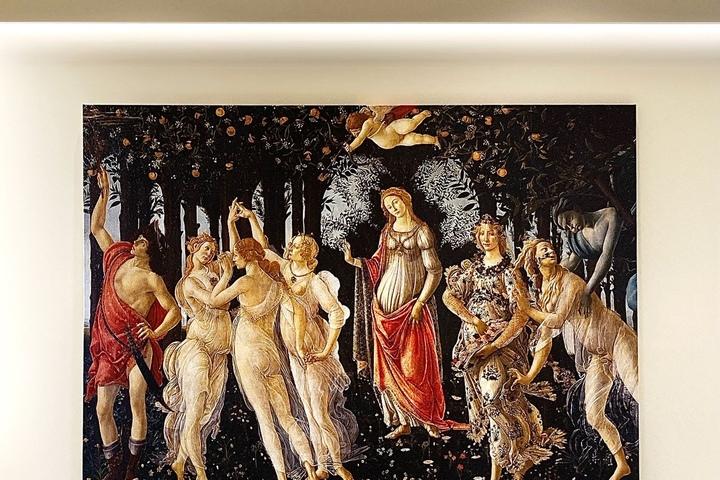 초대형 캔버스액자 / 보티첼리 프리마베라 (1m이상 50호-120호)