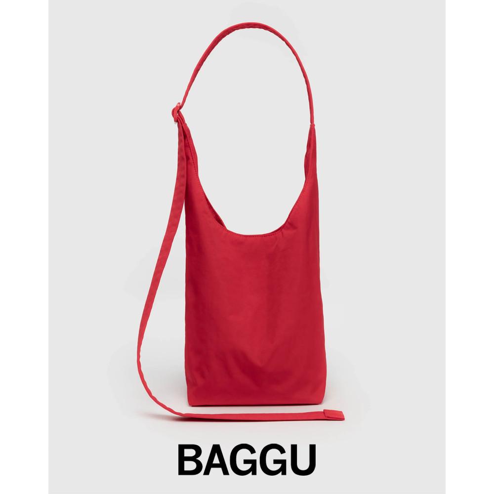 [BAGGU] Small Nylon Sling 바쿠 나일론 미니 슬링백 레드