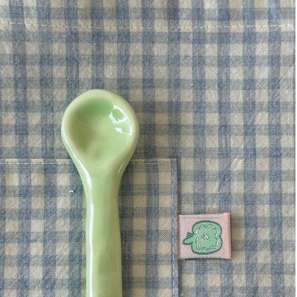 Green Apple Label🍏(4ea)