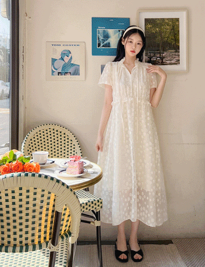 Event7%.Amelie dress line. pompom blossom dress
