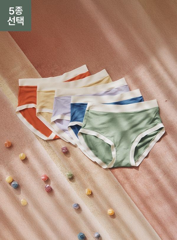 달콤 인견 솔리드 팬티 5종 선택 LWWFW553 LWWFW579