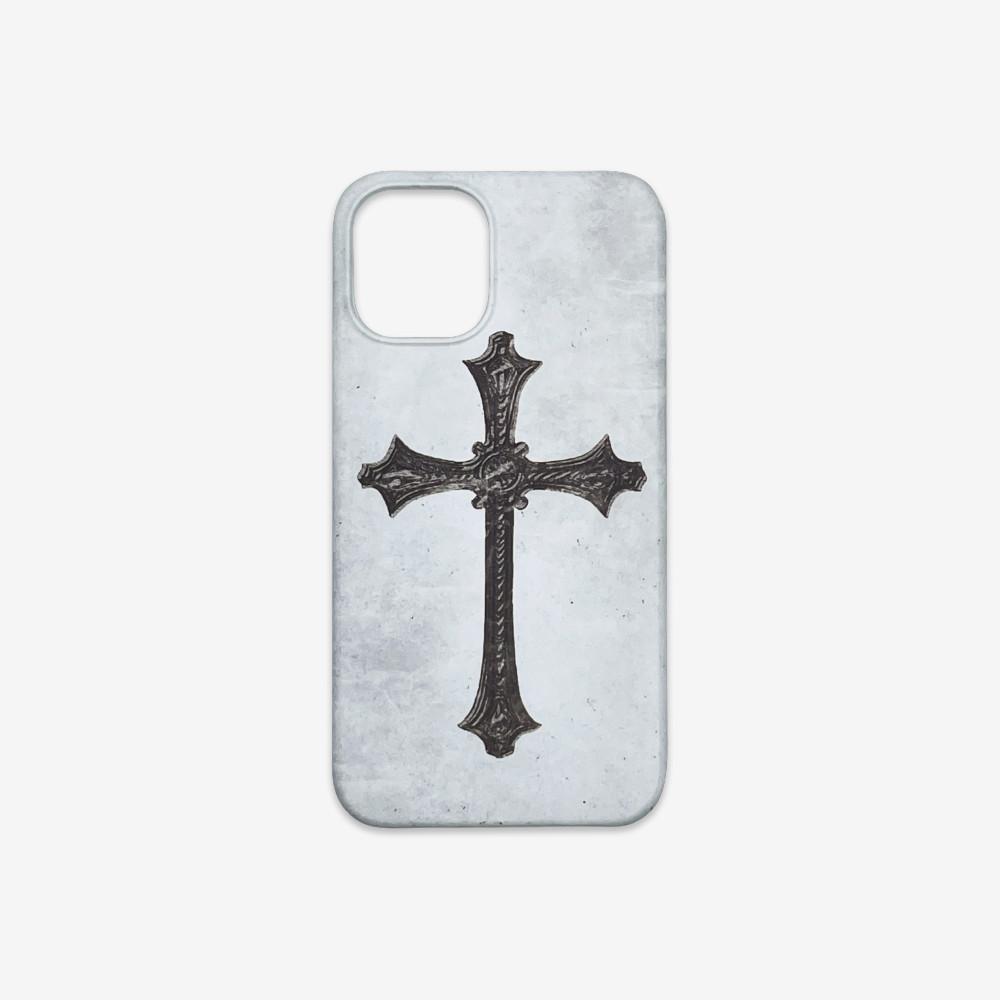 (재고 할인)cross hard phone case (matt white)