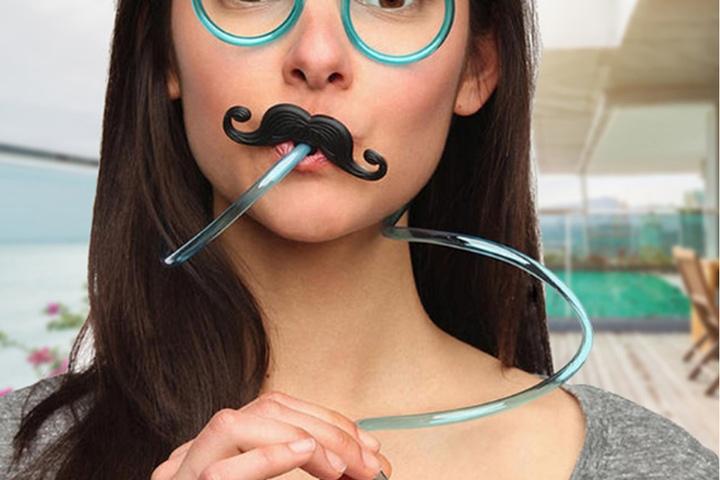 드링킹 빨대안경 스트로우