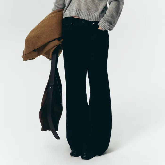 [3차 리오더]Boots Cut Black Denim_(Black)