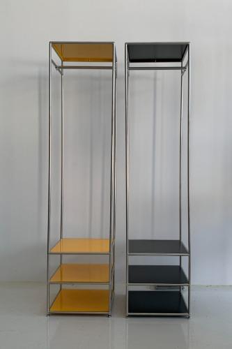 GS W400 하단 선반 + 행거 H1700