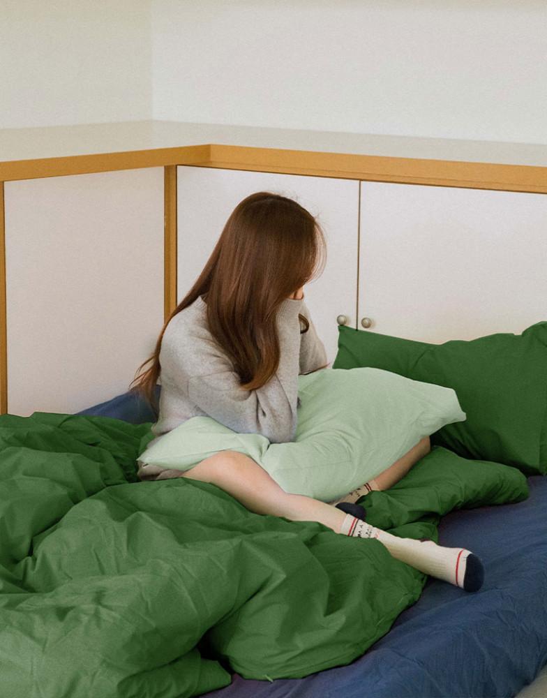 [신규컬러출시!] [모음] 퓨어코튼 고밀도 60수 워싱 무봉제 사계절 차렵이불 SS Q 14컬러