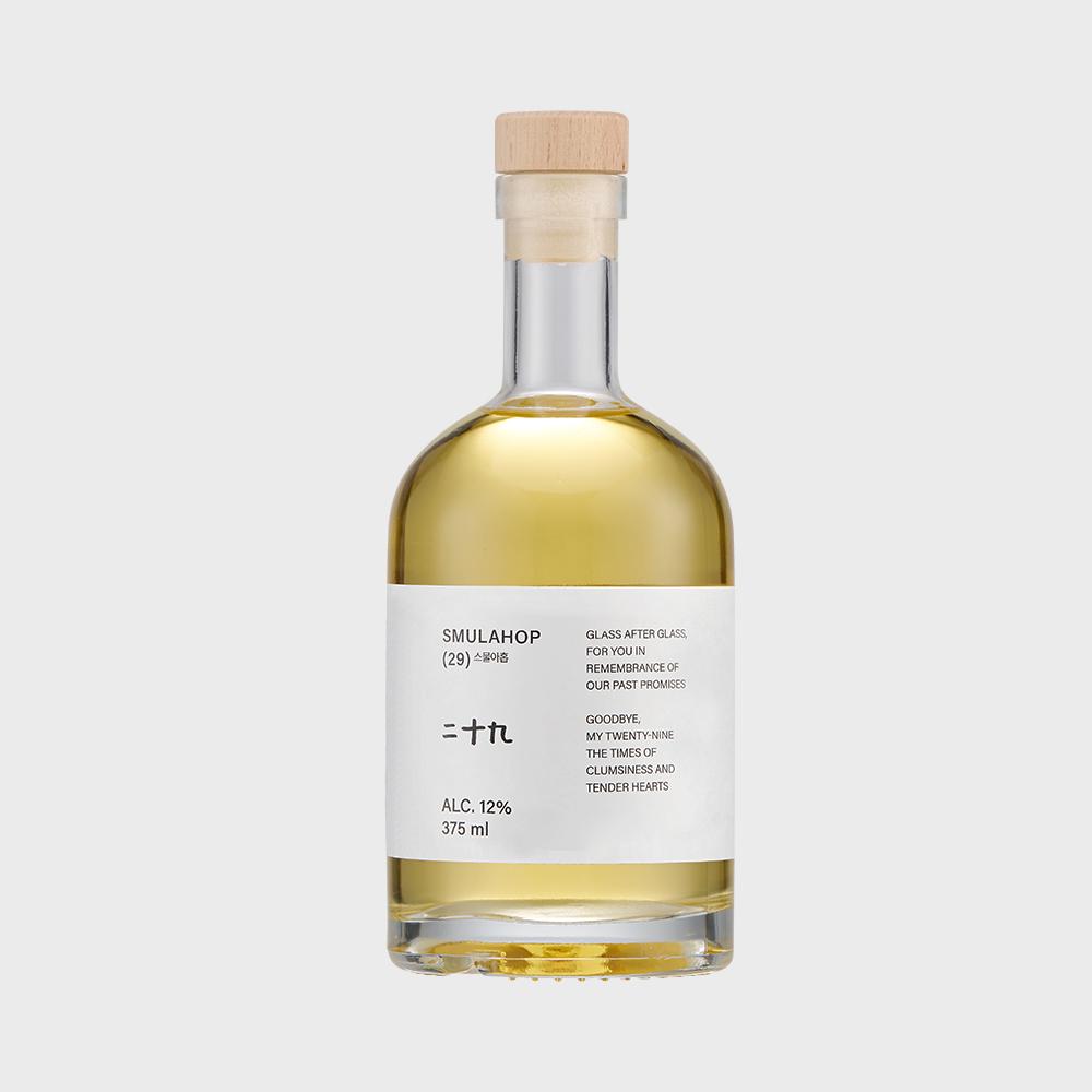 [두루미양조장] 철원오대쌀 약주 스물아홉 스탠딩에그 12도 375mL x 1병