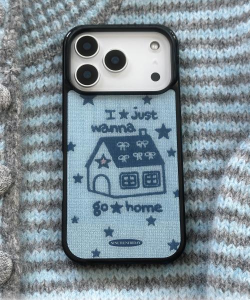 [MagSafe Option] Home knit 맥세이프 에폭시 범퍼 케이스