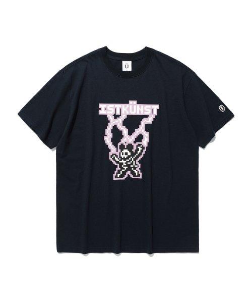 PIXEL THUNDER UV TEE_NAVY(IK2DMMT523A)