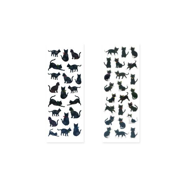 스티커펀 검은고양이 스티커