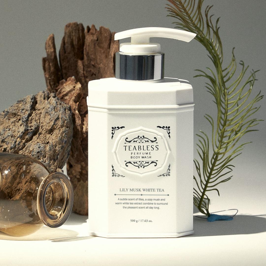 티블레스 화이트티 향좋은바디워시 미산성 릴리머스크향 500ml