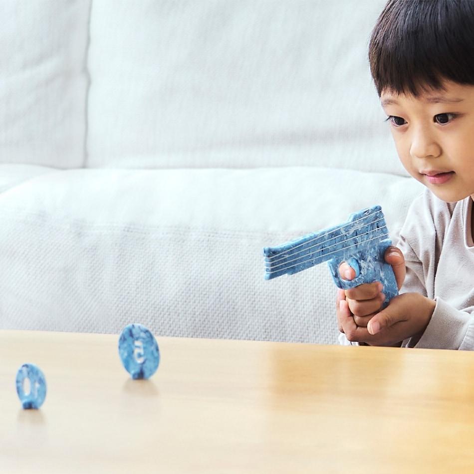 +d｜ピースガン マーブルブルー