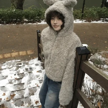 [MD소장] 버니 퍼 자켓