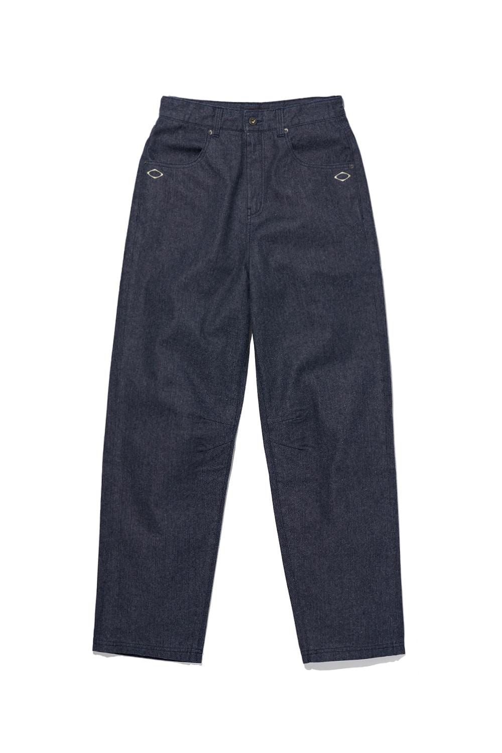 RHOMBUS SLOUCHY JEANS_INDIGO