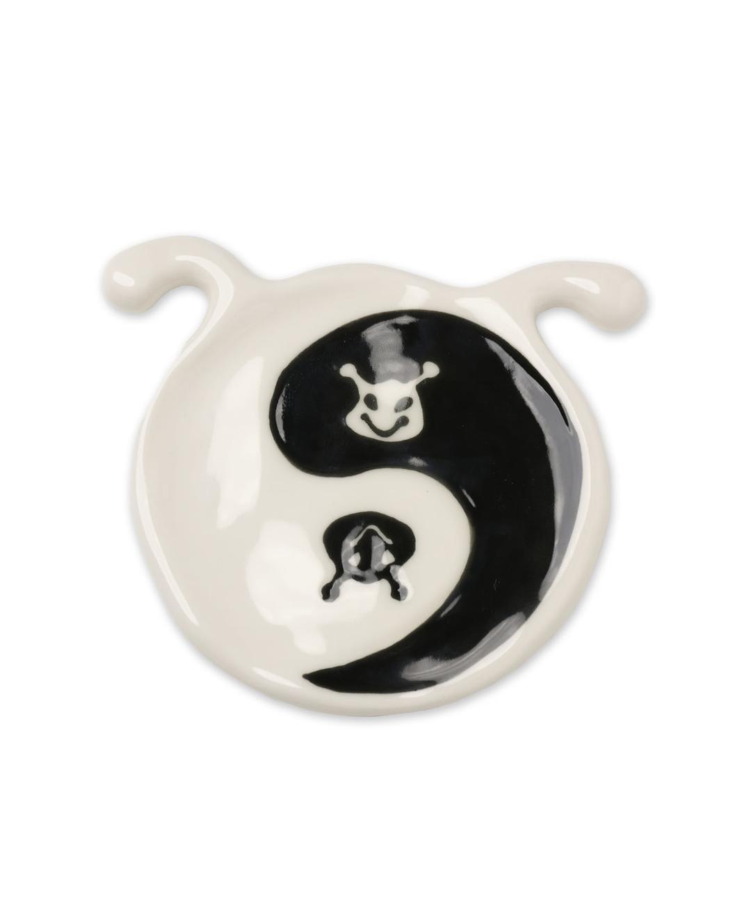 SUGAR VINYL AILEN CERAMIC TRAY BLACK