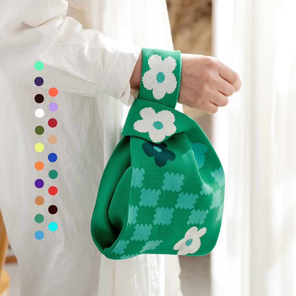 (41종) 별바라기 미니니트백 니트 토드백 손가방 손목가방 조동모임 선물