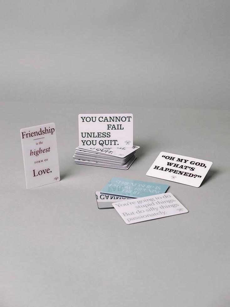 [문장수집가] 카드 거울 Card mirror