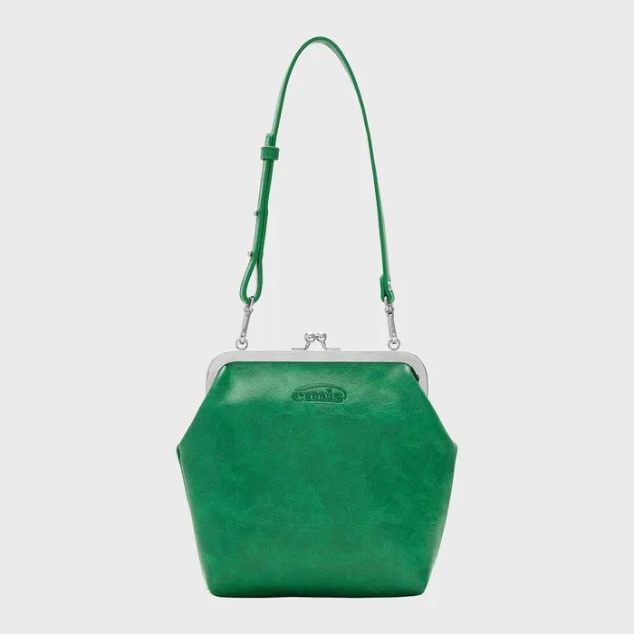 FRAME PURSE BAG-GREEN