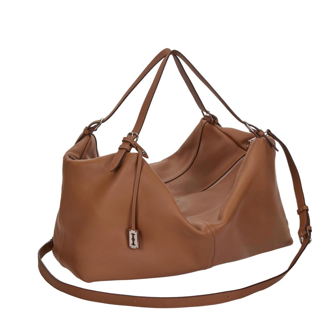 One Eleven Pucker Tote L (원일레븐 퍼커 토트 라지) Camel