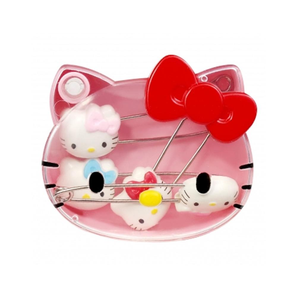 헬로키티 캐릭터 옷핀