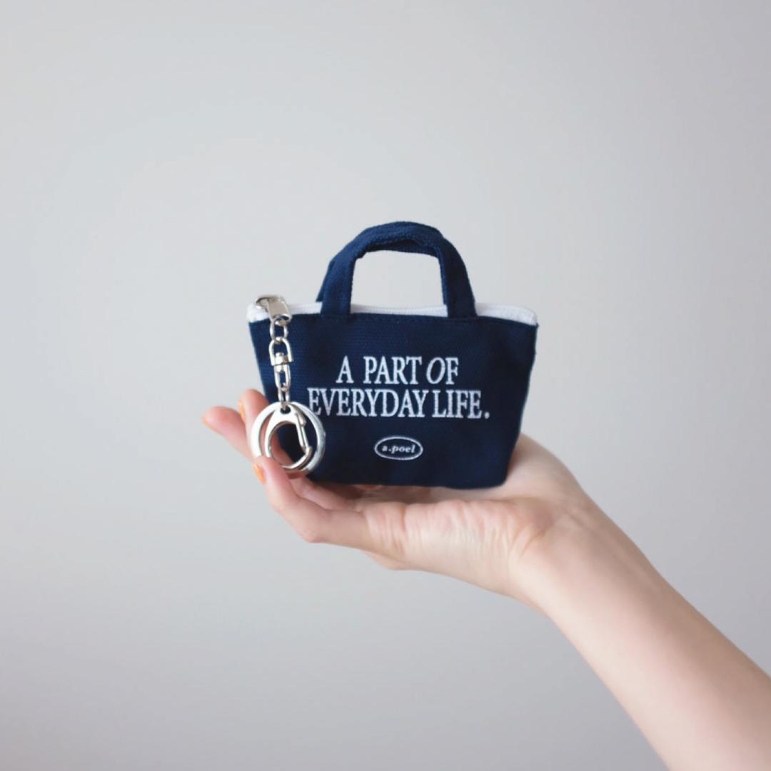 Tiny tote bag 타이니 토트백 (파우치 키링)