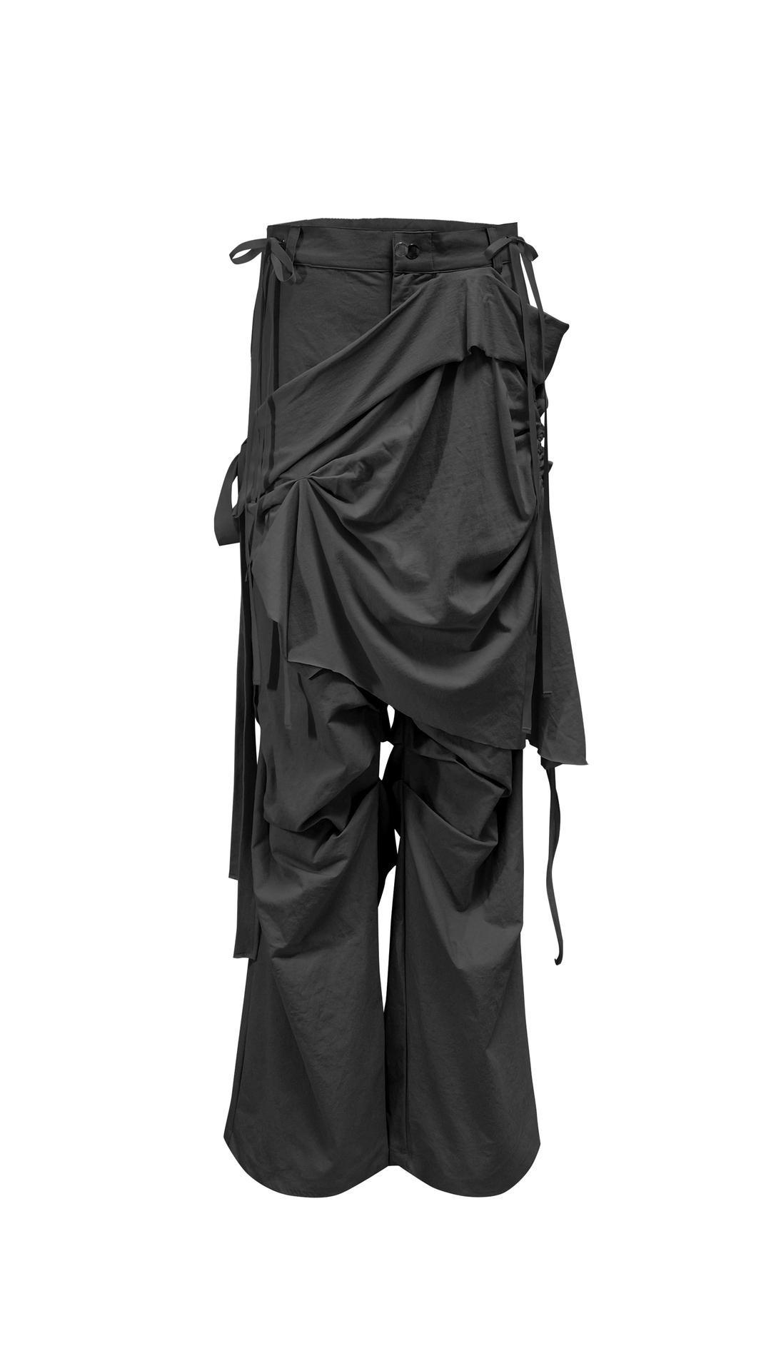 [jung do]  LAYERING BY PANTS (BLACK)