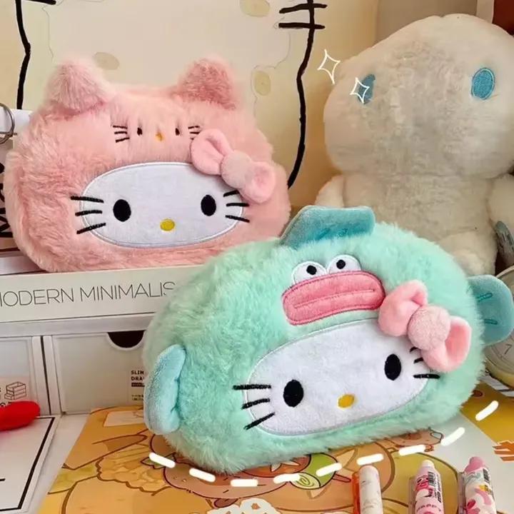 💙 물고기 고양이 한교동 키티 필통 대용량 파우치