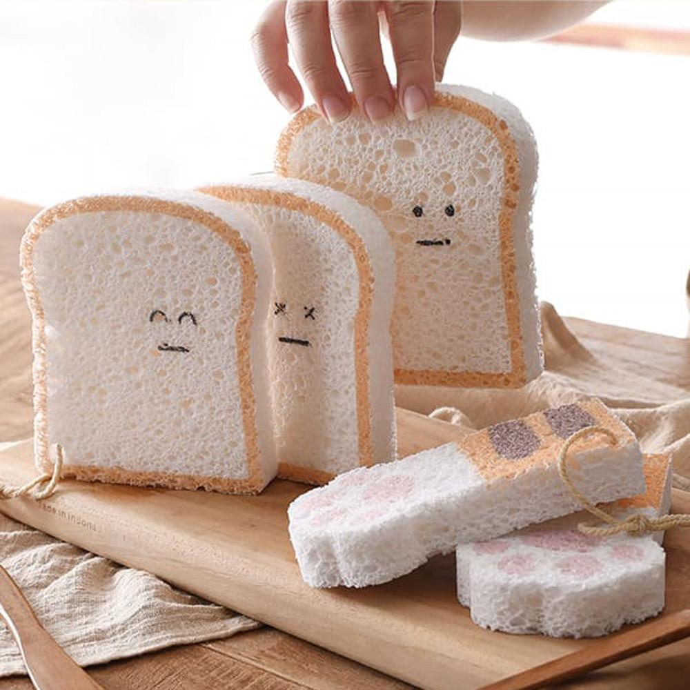 론더블린 셀룰로오스 수세미 식물성 식빵 고양이 스펀지 5개