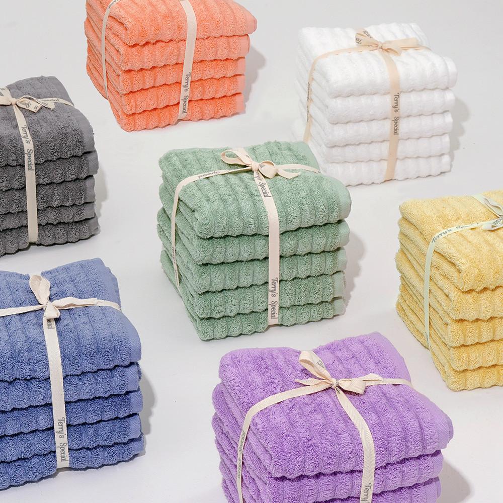 테리스페셜 고중량 200g 웨이브 볼륨 호텔수건 10장 타올 타월