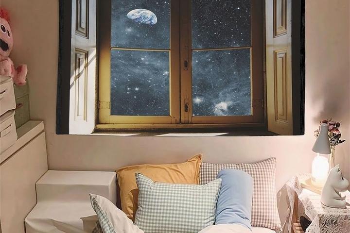 특대형 패브릭 포스터 별과함께 GT-9