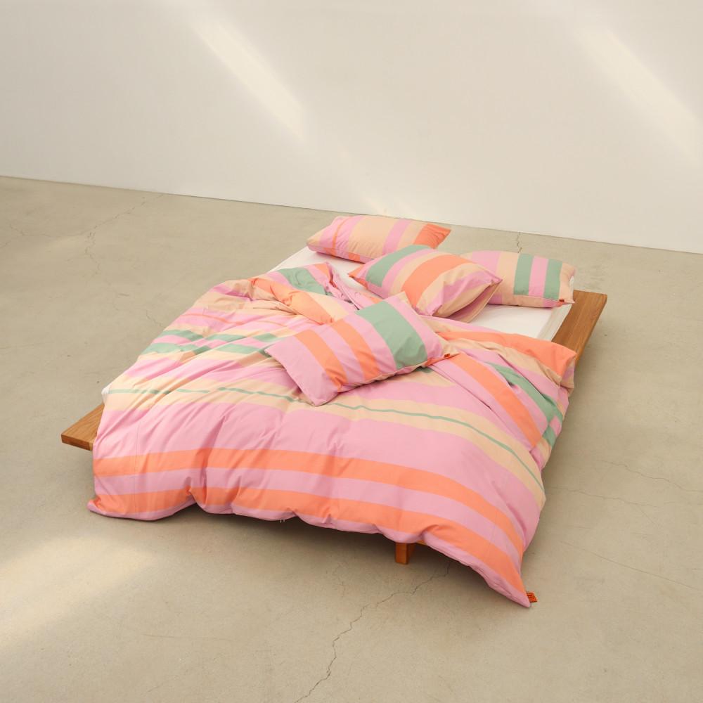 이리스 핑크 이불커버