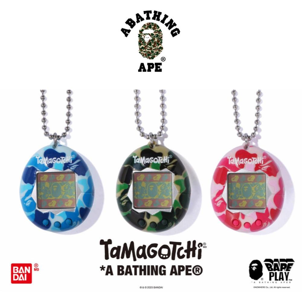 베이프 x 다마고치 콜라보 다마고치 목걸이형
