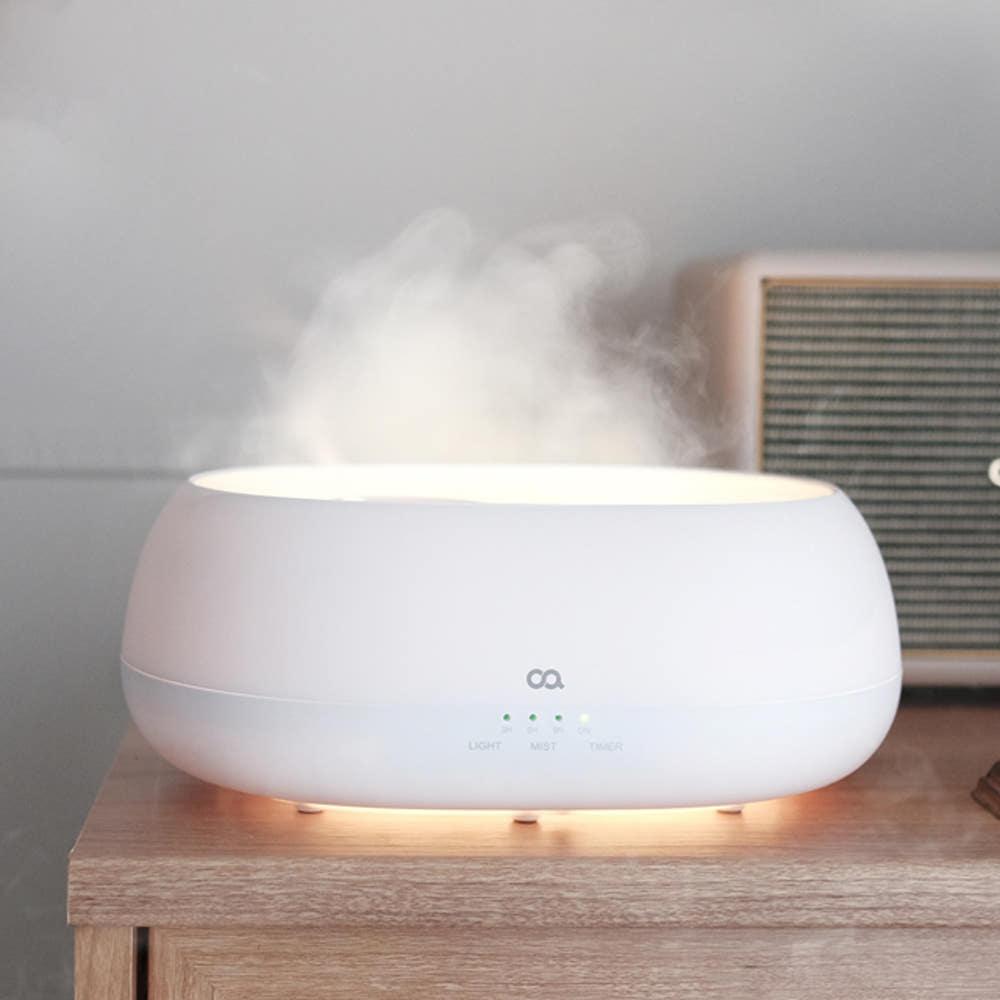오아 안개1000 무드등 미니 가습기 초음파 소형 신생아 원룸 세척편한 아로마 안방 침실