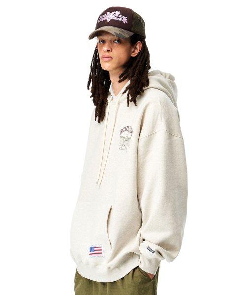 Mascot Varsity Hoodie Oatmeal