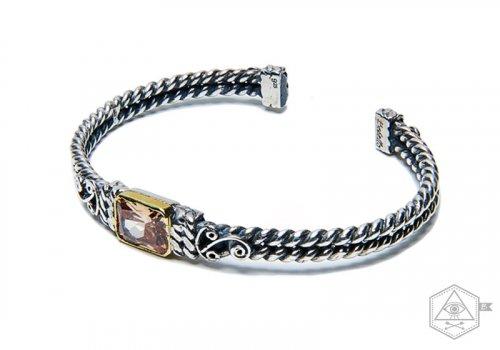 [Bs-359] 925실버 원석 뱅글팔찌