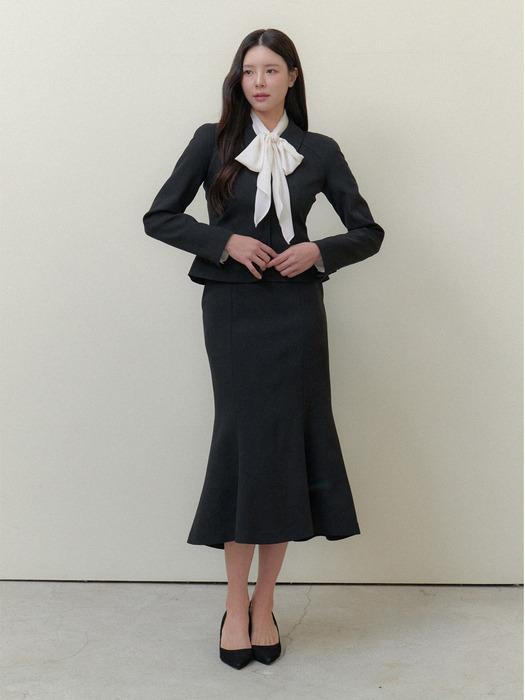 Signature Mermaid Skirt / Black(2color)